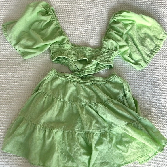 Free People Cross of Sunlight Mini Dress - Picture 4 of 6